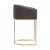 Louvre 36-inch Leatherette/Stainless Steel Counter Stool
