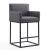 Ambassador 38-inch Leatherette/Metal Counter Stool