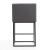 Ambassador 38-inch Leatherette/Metal Counter Stool
