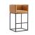 Embassy 34-inch Leatherette/Metal Counter Height Bar Stool