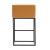 Embassy 34-inch Leatherette/Metal Counter Height Bar Stool
