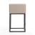 Embassy 34-inch Leatherette/Metal Counter Height Bar Stool