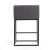 Embassy 34-inch Leatherette/Metal Counter Height Bar Stool