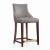 Shubert Leatherette/Beech Wood Counter Stool