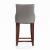 Shubert Leatherette/Beech Wood Counter Stool