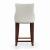 Shubert Leatherette/Beech Wood Counter Stool