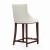 Shubert Leatherette/Beech Wood Counter Stool