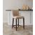 Shubert Leatherette/Beech Wood Counter Stool