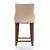 Shubert Leatherette/Beech Wood Counter Stool