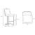 Serena Leatherette/Metal Counter Stool