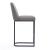 Serena Leatherette/Metal Counter Stool