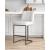 Serena Leatherette/Metal Counter Stool