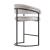 Augusta Leatherette/Metal Counter Stool