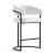 Augusta Leatherette/Metal Counter Stool