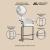 Augusta Leatherette/Metal Counter Stool