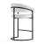 Augusta Leatherette/Metal Counter Stool