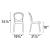 Parisienne Polycarbonate Dining Chair