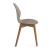 Basil Polypropylene/Wood Dining Chair