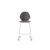 Basil Leatherette/Metal Counter Stool