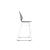 Basil Leatherette/Metal Counter Stool