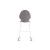 Basil Leatherette/Metal Counter Stool