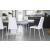 Aida Skuba Leatherette/Metal Dining Chair