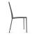 Aida Leather/Metal Dining Chair