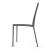 Aida Leather/Metal Dining Chair