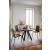 Aida Leather/Metal Dining Chair