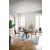 Aida Leather/Metal Dining Chair