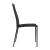 Aida Leather/Metal Dining Chair