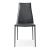 Aida Leather/Metal Dining Chair