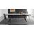 Aida Fabric/Metal Customizable Dining Chair