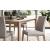 Bess Low Fabric/Wood Customizable Dining Chair
