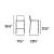 Aida Leatherette/Metal Counter Stool