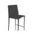 Aida Leatherette/Metal Counter Stool