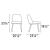 Foyer Bergen Fabric/Wood Dining Chair