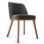 Foyer Upholstery/Wood Dining Chair