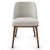 Foyer Upholstery/Wood Dining Chair
