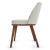 Foyer Upholstery/Wood Dining Chair