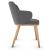 Foyer Bergen Fabric/Wood Dining Armchair