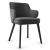Foyer Bergen Fabric/Wood Dining Armchair
