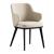 Foyer Bergen Fabric/Wood Dining Armchair
