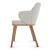 Foyer Upholstery/Wood Dining Armchair