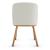 Foyer Bergen Fabric/Wood Dining Armchair