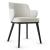 Foyer Bergen Fabric/Wood Dining Armchair