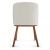 Foyer Bergen Fabric/Wood Dining Armchair