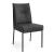 Romy Fabric/Metal Customizable Dining Chair