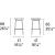 Fifties Fabric/Metal Customizable Counter Backless Stool