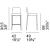 Aida Fabric/Metal Customizable Counter Stool